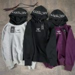 Archaeopteryx Hoodie Red Double-Sided Fabric Relaxed Fit