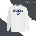 Gucci Sweater Ash Cotton Fine Wool Cashmere