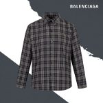 Balenciaga Shirt Red Jacquard