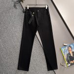 Versace Pants Cotton Plain Weave Denim A Touch Of Understated Luxury