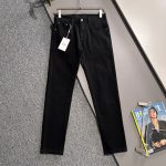 Dior Pants Cotton Plain Weave Denim