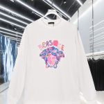 Versace Cotton Long-Sleeved T-Shirt For Autumn