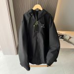 Archaeopteryx Jacket Black Patch Side Pockets