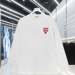Miu Miu Cotton Long-Sleeved T-Shirt For Autumn