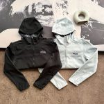 Fila Jacket Red Fleece Autumn Winter