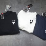 Under Armour Jacket Blue Cotton Autumn