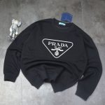 Prada Long-Sleeved Shirts Black Cotton Autumn