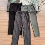 Descente Pants Green Woven Fabric Running Sports And Leisure Light Outdoor Autumn 3D Logo