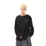 Chrome Hearts Long-Sleeved Shirts Red Autumn Early