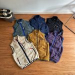 Patagonia Jacket Yellow Wool Lambswool Fleece Mesh Fabric Breathable Elastic Stitching