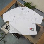 Nike Long-Sleeved Shirts Black Mesh Street Style Streetwear Spring Summer Autumn And Breathable