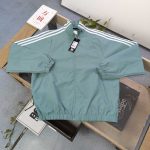 Adidas Coat Red Woven Fabric