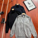 Ralph Lauren Short-Sleeved Shirts Red Cotton Pure Down Simple Style Winter Embroidery
