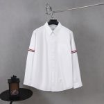 Thom Browne Shirt Brown Oxford Cloth