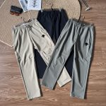 Descente Casual Trousers Green Outdoor Waterproof