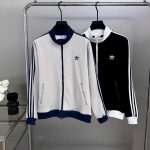 Adidas Outerwear Red Jacquard Autumn Winter Early Patch