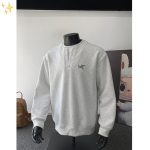Archaeopteryx Hoodie Black Cotton Mesh Piqu Autumn Tencel Blend