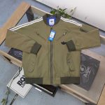 Adidas Outerwear Red Zippered Pocket