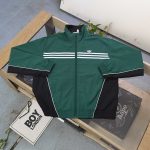 Adidas Coat Red Woven Fabric