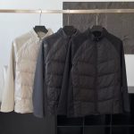Descente Long-Sleeved Black Goose Down Fleece Winter