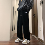 The North Face Long Pants Black Corduroy Relaxed Fit