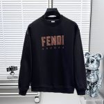 Fendi Long-Sleeved Sweatshirt Delicate And Soft To The Touch Autumn Winter