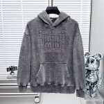 Miu Miu Long-Sleeved Sweatshirt For Autumn