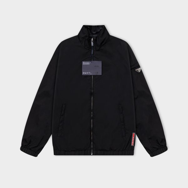 Prada Leather Trench Coat For Fall