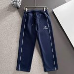 Archaeopteryx Pants Blue Lace Autumn Embroidery