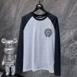 Chrome Hearts Long Sleeves Black Embroidery