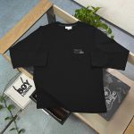 Lacoste Long-Sleeved T-Shirt Red Daily Commute Embroidery