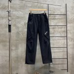 Salomon Trousers Red Nylon Spandex Mesh