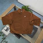 Nike Jeans Red Corduroy Street Style Spring Autumn Winter
