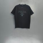 Prada Heavyweight Fabric Short-Sleeved T-Shirt