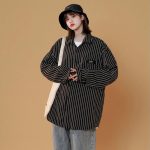 Vans Long-Sleeved Shirt Black Fresh And Clean 3D Pocket