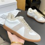 Margiela Cowhide Skate Shoes For Winter