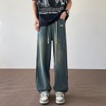 Vans Pants Blue Suitable For All Seasons Retro Wash