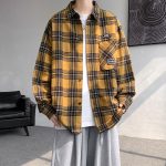 Vans Long-Sleeved Shirt Red Retro Plaid Patch