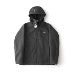 Archaeopteryx Outerwear Red Wool Polyester Softshell Fabric Woven Mature And Sophisticated Autumn Winter
