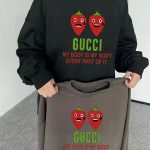 Gucci Hoodie Black Cotton Fleece Autumn