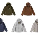 Patagonia Coat Red Fleece Spring Slim Fit Patch
