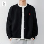 Ralph Lauren Outerwear Red Wool Patch Plaid Patchwork