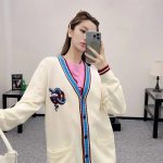 Gucci Sweater Red Jacquard