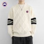 Canada Goose Sweater Red Knitted Fabric Winter