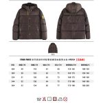 Fendi Down Jacket Brown Goose Autumn Winter Patch