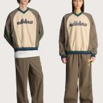 Adidas Long-Sleeved Red Eva Woven Fabric Exquisite Workmanship