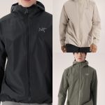 Archaeopteryx Coat Red Gore-Tex Windstopper Polyester Nylon Plain Weave Urban Commuting Functional Outdoor Zippered Pocket