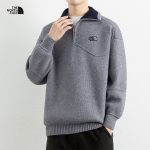 North Sweater Red Knitted Fabric