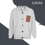 Loewe Sweater Ash Cotton Fine Wool Cashmere