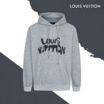Louis Vuitton Hoodie Ash Cotton